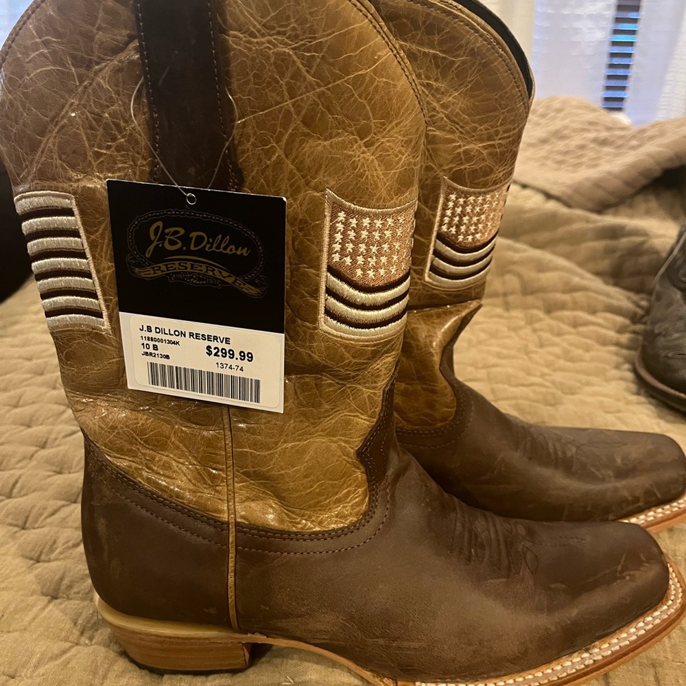 JB Dillon American Flag Boot